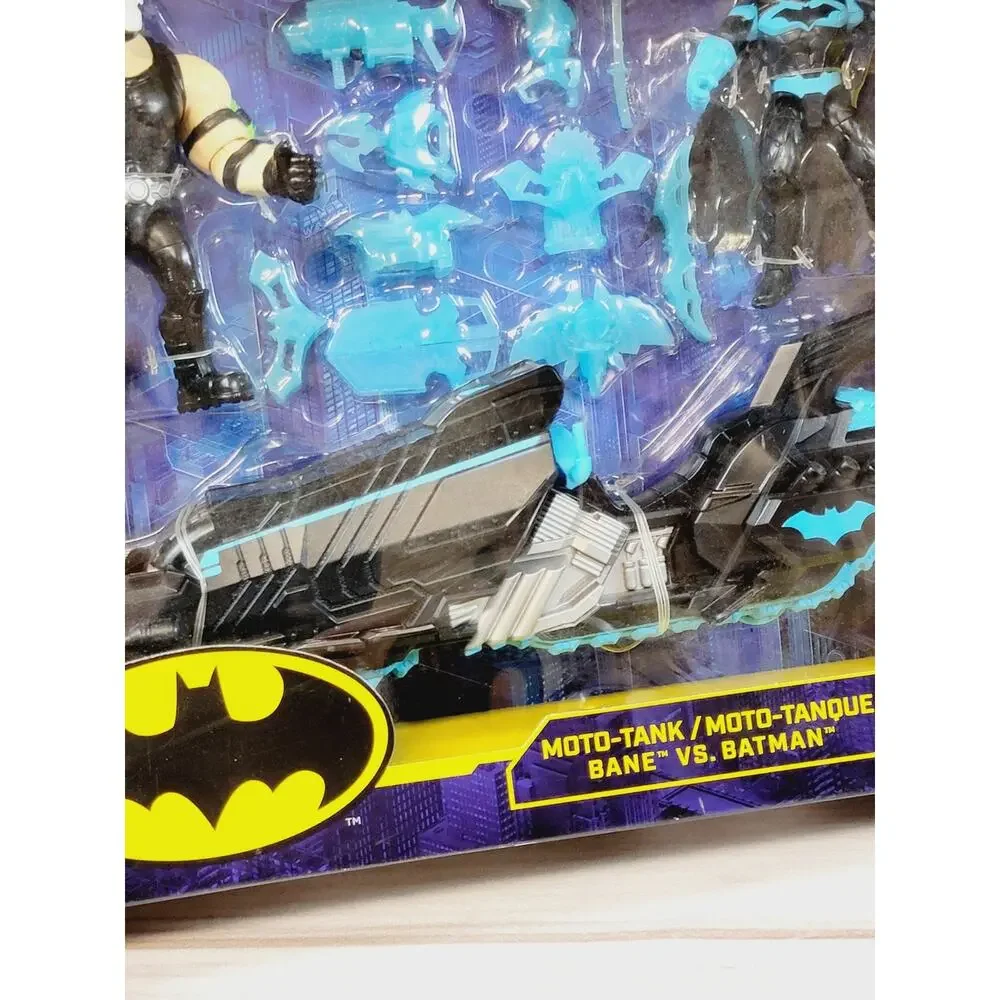 Batman DC Moto-Tank/Moto-Tanque Bane Vs Batman 1st Edition w/ 12 Accessories